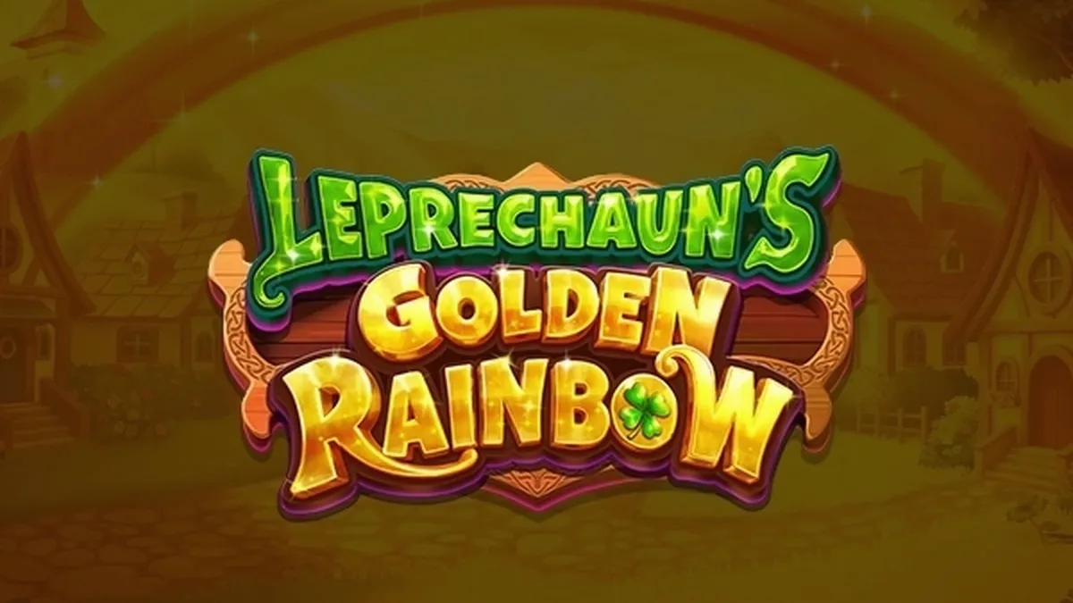 Cena mágica de um duende irlandês em Leprechaun's Golden Rainbow